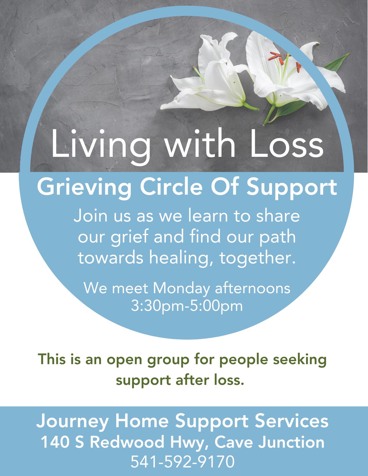 Living with Loss - Grieving Circle of Support