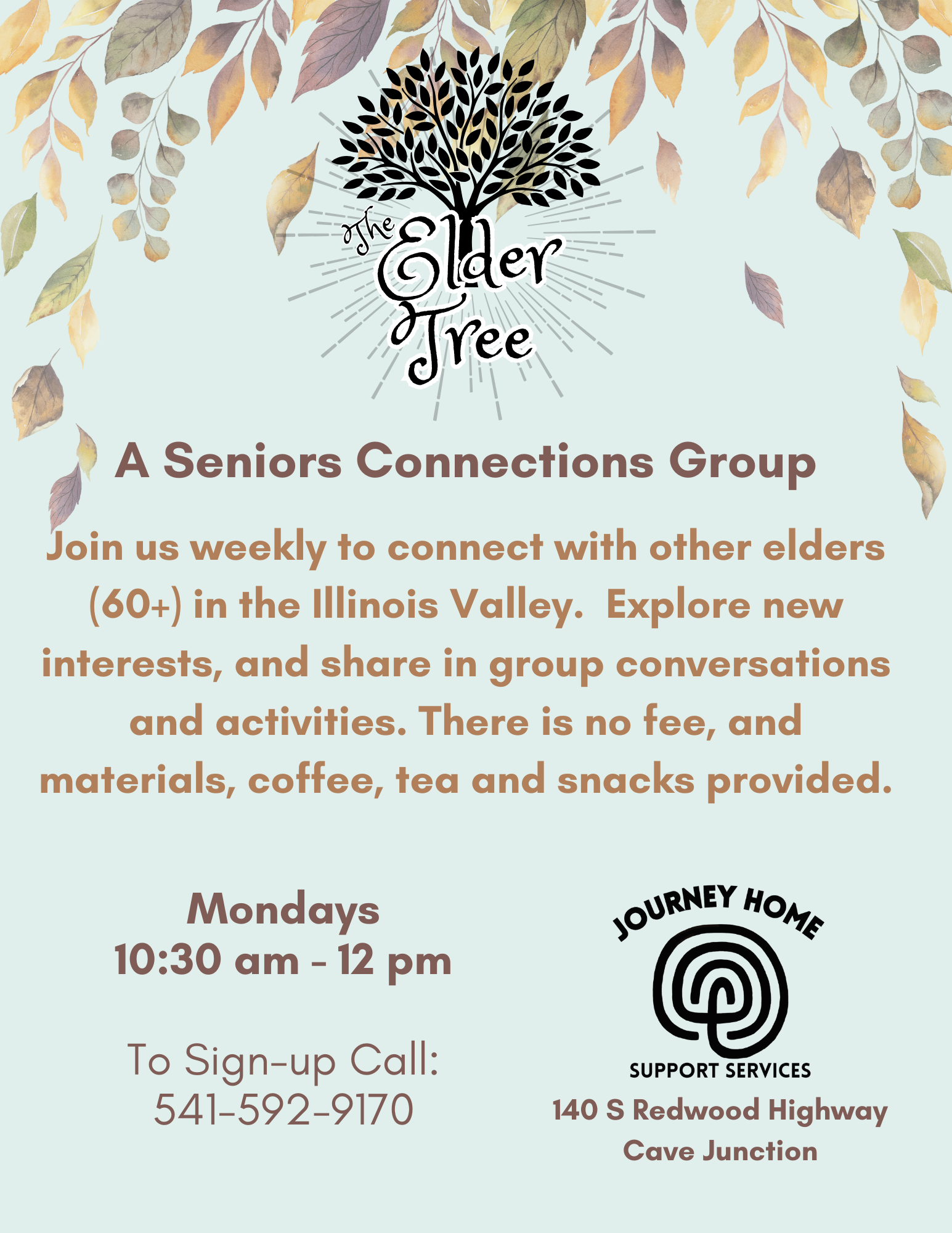 The Elder Tree – Senior Connections Group